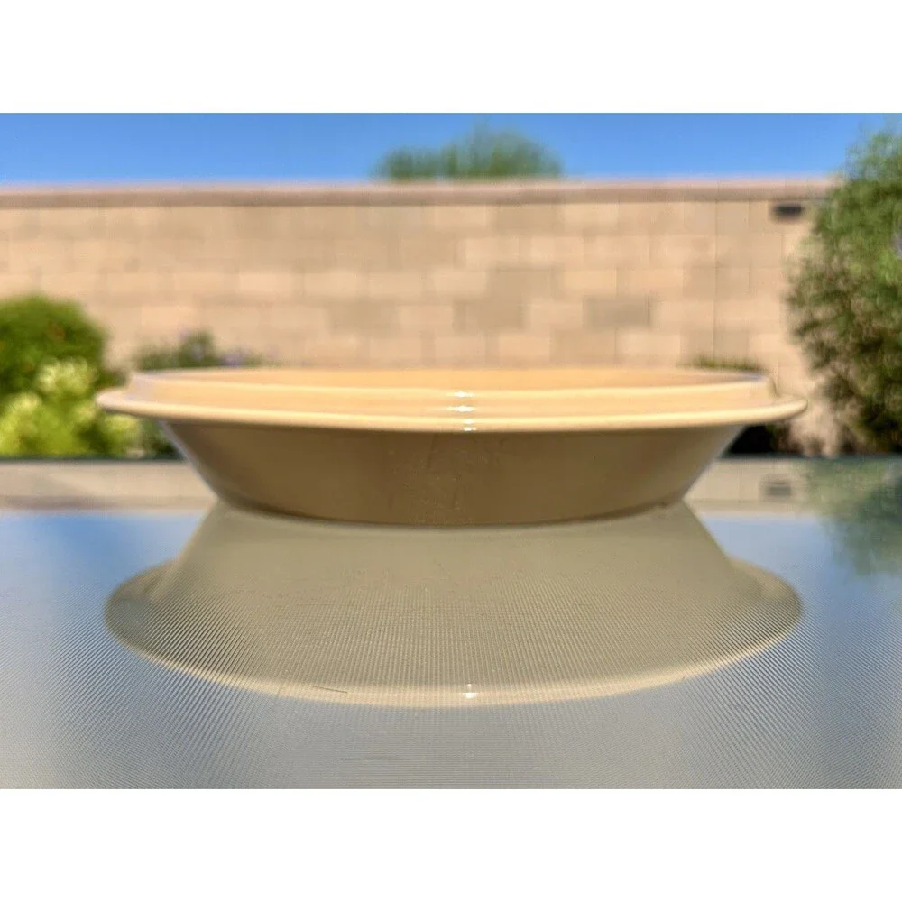 Ceramic Universal Trumps Apple Pie Dish Plate W/ Recipe 11.5” Round Cottagecore
